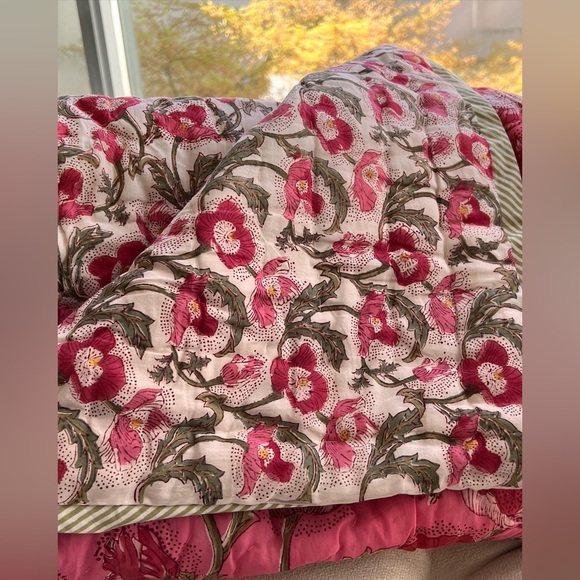 Mini Quilt in Cotton Voile - Picture 2 of 6